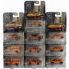 Sběratelský model Mattel hot wheels Fiat Set Assortment 10 Pieces 70 Years Edition Orange 1:64