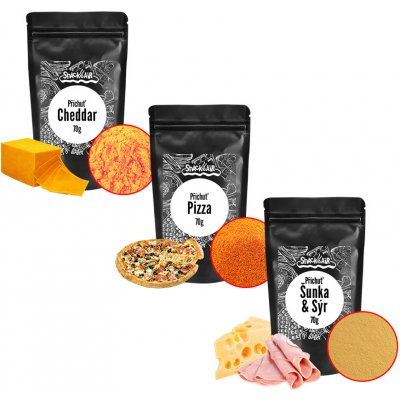 SnackAir Popcorn příchutě 3 x 70 g (šunka sýr, cheddar, pizza) – Sleviste.cz