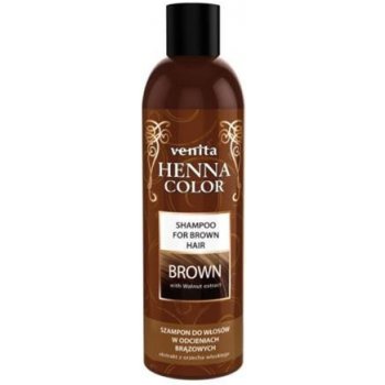 Venita Henna color šampon Brown hnědé vlasy 250 ml