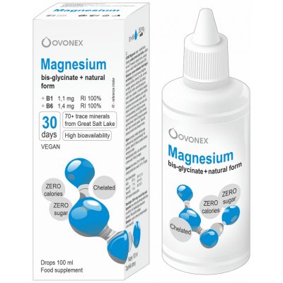 Minerals70 Liquid Magnesium koncentrát s vysokým obsahem hořčíku 100 ml
