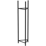 YLD Stojan na květiny kovový 22 x 90 cm černý – Zboží Dáma