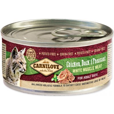 Carnilove WMM Chicken Duck & Pheasant for Cats 100 g