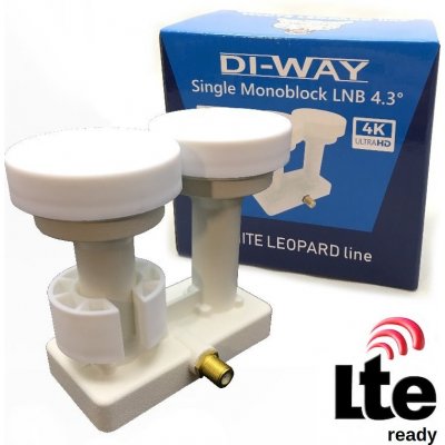 Di-way Monoblock Single 0,1dB 4,3st 47419MSW