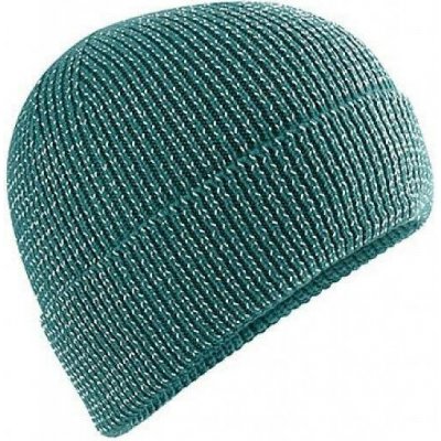 Beechfield Městská čepice beanie s reflexní přízí petrolejová CB325R – Hledejceny.cz