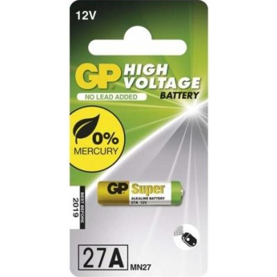 GP 27A - alkalická baterie 12V, MN27, pro dálkový ovladač DOORHAN Transmitter-4 – Zboží Mobilmania