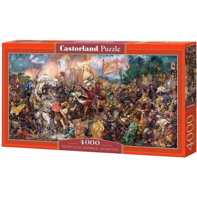 Castorland Bitva pod Grünwaldem 400331 4000 dílků