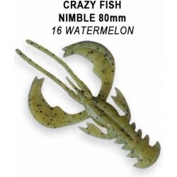 Crazy Fish Nimble 8 cm floating 16 watermelon