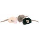 Hračka pro kočky Trixie hračka mikročipová myš se zvukem, catnip 6cm
