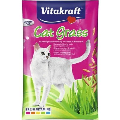 Vitakraft Kočičí tráva Cat Gras doplňovací sáček 50 g – Zboží Mobilmania