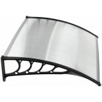 ModernHome Stříška nad dveře kryt stříšky polykarbonát 150x100 cm – Hledejceny.cz