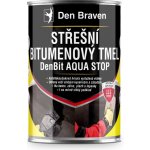Den Braven DenBit AQUA STOP střešní bitumenový tmel 3 kg černý – Sleviste.cz