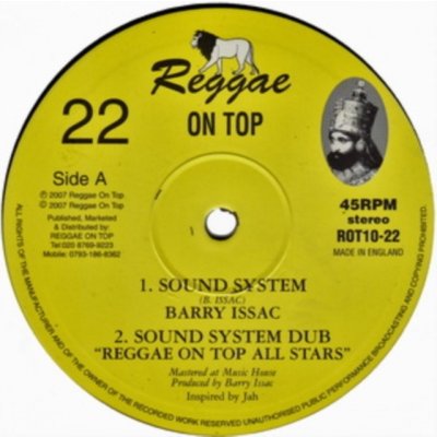 BARRY ISAAC & AMHARI - Sound System King Selassie Is The Greatest 10" Vinyl