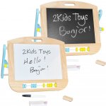 2Kids Toys Magnetická tabule oboustranná stolní – Hledejceny.cz