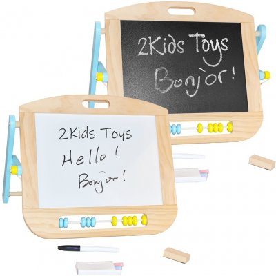 2Kids Toys Magnetická tabule oboustranná stolní – Hledejceny.cz