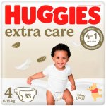 Huggies extra care 4 8-16 kg 33 ks – Sleviste.cz