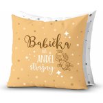 Nekupto Dárkový polštář Babička náš anděl strážný 30x30 – Zboží Mobilmania