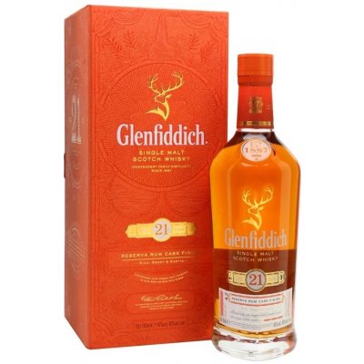 Glenfiddich 21y 40% 0,7 l (holá láhev) – Hledejceny.cz