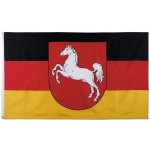 MFH Vlajka Dolní Sasko, polyester, 90 x 150 cm – Hledejceny.cz