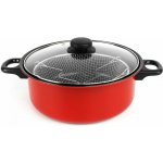 Fritovací hrnec, Hrnec na smažení se sítkem a víkem, 2,5L, Bohmann BH-1029-03 – Sleviste.cz