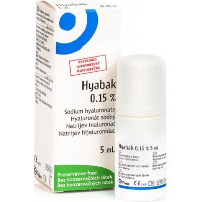 Thea Hyabak 0,15 % gtt.oph. 5 ml – Zboží Mobilmania