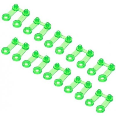 BAAQII 10 ks plastových zelených karet – Zboží Dáma