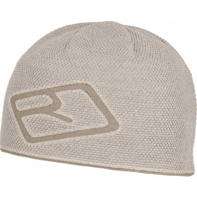 Ortovox Merino Logo Knit Beanie White Tea Onesize – Hledejceny.cz