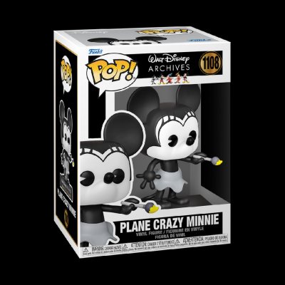 Funko Pop! Minnie Mouse Plane Crazy Minnie 1928 9 cm – Zbozi.Blesk.cz