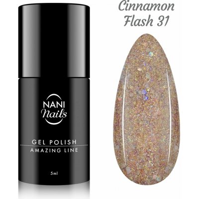 NANI gel lak Amazing Line Cinnamon Flash 5 ml – Zbozi.Blesk.cz