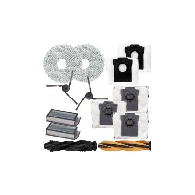 ElektroSkalka Dreame Bot X50 Ultra Complete kartáče a hepa filtry a sáčky a mopovací textilie 13 ks – Sleviste.cz