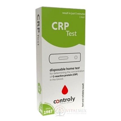 Controly Test CRP sada pro samodiagnostický test z krve 1 ks – Zboží Mobilmania