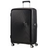 Cestovní kufr American Tourister Soundbox spinner 77 exp 32G-09003 Bass Black 97 l