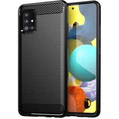 IZMAEL Carbon Bush TPU pre Samsung Galaxy M31S - černé – Hledejceny.cz