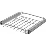 In-Design Věšák na kravaty plnovýsuv tlumené zavírání šedý Šířka koše (mm): 720 mm 780 mm, Maximální nastavitelná šířka: 930 mm – Sleviste.cz