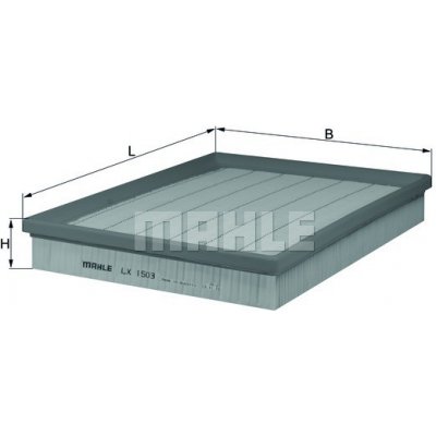 MAHLE Vzduchový filtr LX1503 – Hledejceny.cz