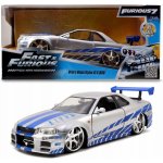 Toys Fast and Furious Brians Nissan Skyline 2002 GT-R OBAL – Zboží Dáma