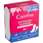 Carefree Cotton Flexiform slipové vložky se svěží vůní 56 ks – Zboží Mobilmania