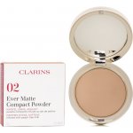 Clarins Matující pudr Ever Matte Compact Powder 02 10 g – Hledejceny.cz
