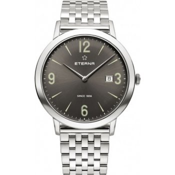 Eterna Eternity For Him Quartz 42 charcoal steel