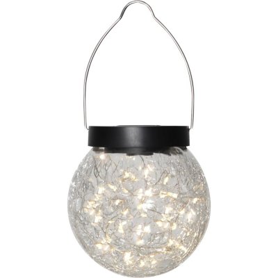 Star trading LED solární lucerna GLORY 30xLED P.12cm čirá – Hledejceny.cz