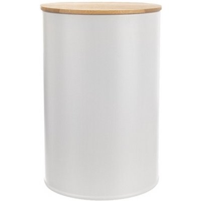 ORION Dóza plech / bambus 9,5 cm Whiteline 1 kus