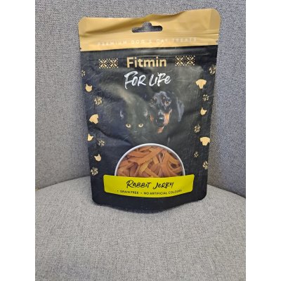 Fitmin For Life cat treat rabbit jerky 70 g – Zboží Mobilmania