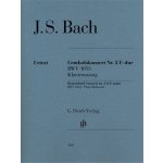 Johann Sebastian Bach Harpsichord Concerto no. 2 in E major BWV 1053 noty na čtyřruční klavír – Hledejceny.cz