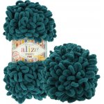 Alize Puffy Fine 330 petrolejově modrá – Zboží Dáma