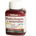 MedPharma Multivitamín s minerály+extra C 67 tablet – Hledejceny.cz