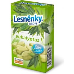 Dr.Müller Lesněnky drops eukalyptus bez cukru 38 g