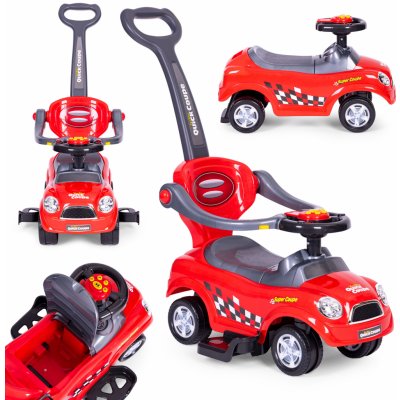 Multistore autíčko s vodící tyčí červené – Zboží Dáma