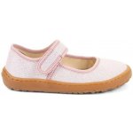 Froddo barefoot baleríny Canvas Baletty Gold Shine G1700437-1 – Sleviste.cz