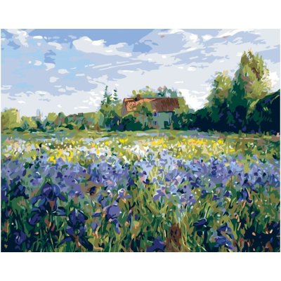 MALUJEŠ Malování podle čísel DŮM NA VENKOVĚ Rozměr 40 x 50 cm Rámování vypnuté plátno na rám – Zboží Dáma