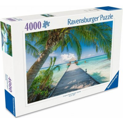 RAVENSBURGER Dechberoucí Maledivy 4000 dílků – Hledejceny.cz