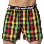 Horsefeathers APOLLO BOXER SHORTS rasta – Zboží Dáma